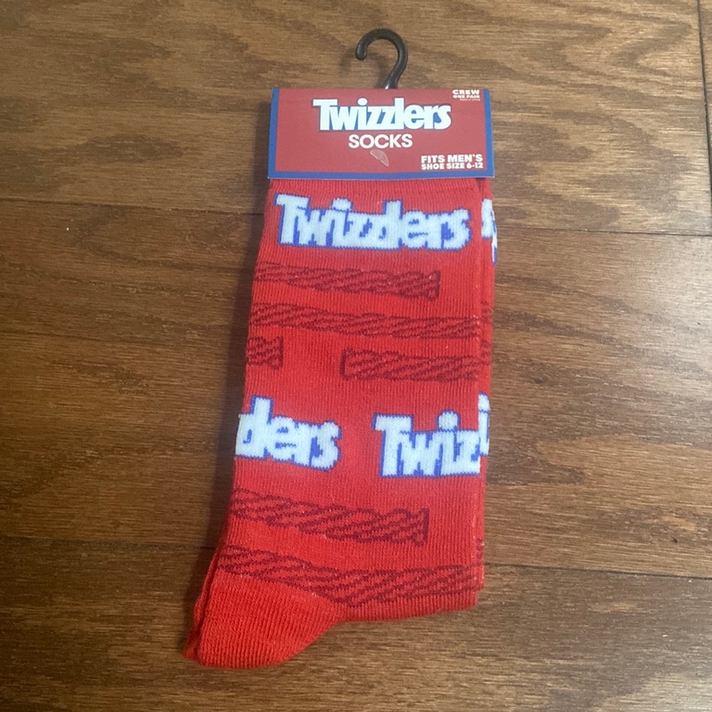 Men’s ‘Twizzlers’ crew socks